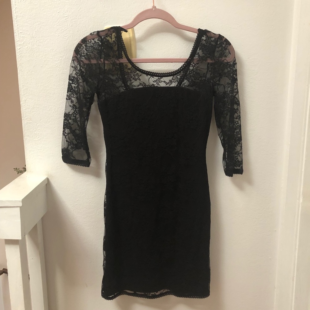 Black Lace Dress